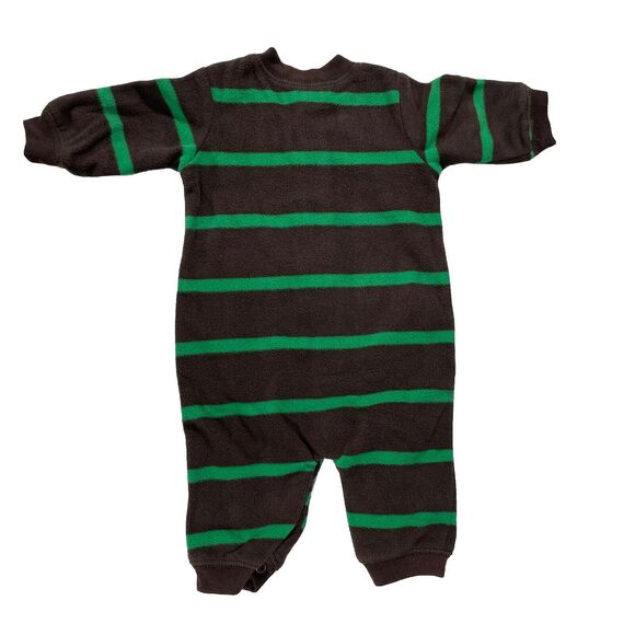 Lot of 4 Baby Boys 3M Carters Hoodie, Bodysuit, Shirt & Footless Multicolor - Picture 3 of 10